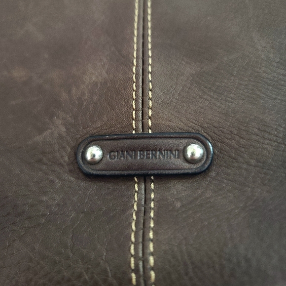 Giani Bernini Leather Shoulder bag - Picture 5 of 7